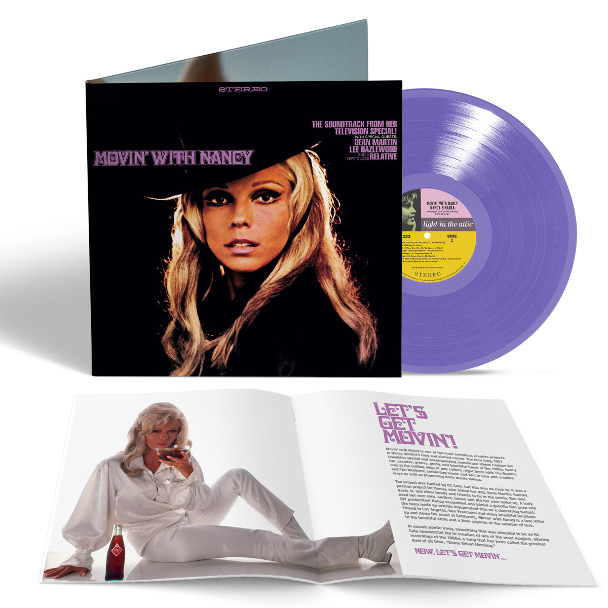 Movin' With Nancy Purple LP – Nancy's Bootique