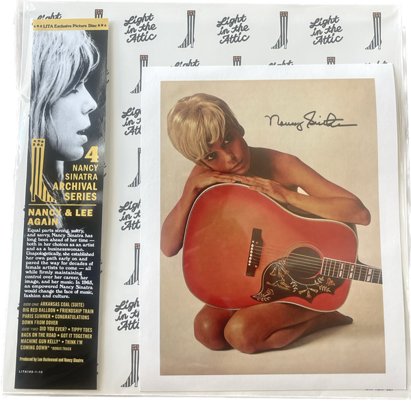 Nancy & Lee Again Limited Edition Picturedisc & Autographed Photo Print