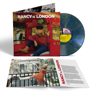 Nancy in London "Little Bird" Blue w/ Peach Splatter Vinyl