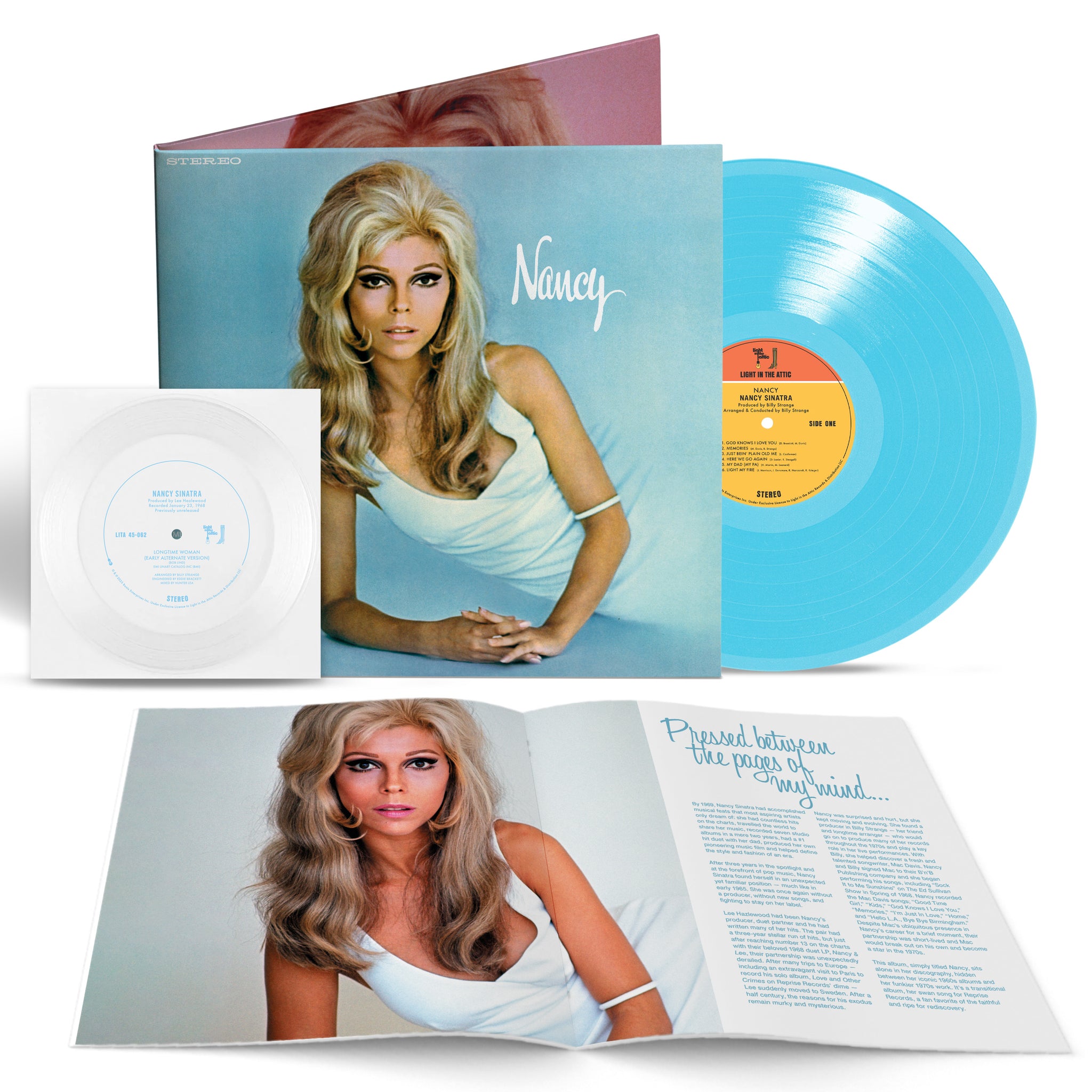 Nancy Limited Edition Blue LP w/ Bonus Flexi Vinyl
