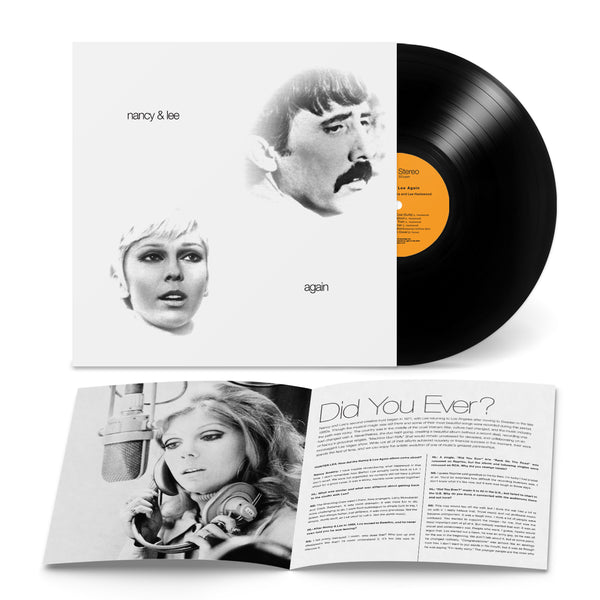 Nancy & Lee Again Black Vinyl – Nancy's Bootique