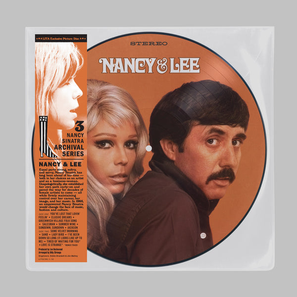 Nancy & Lee Limited Edition Picturedisc & Autographed Photo Print
