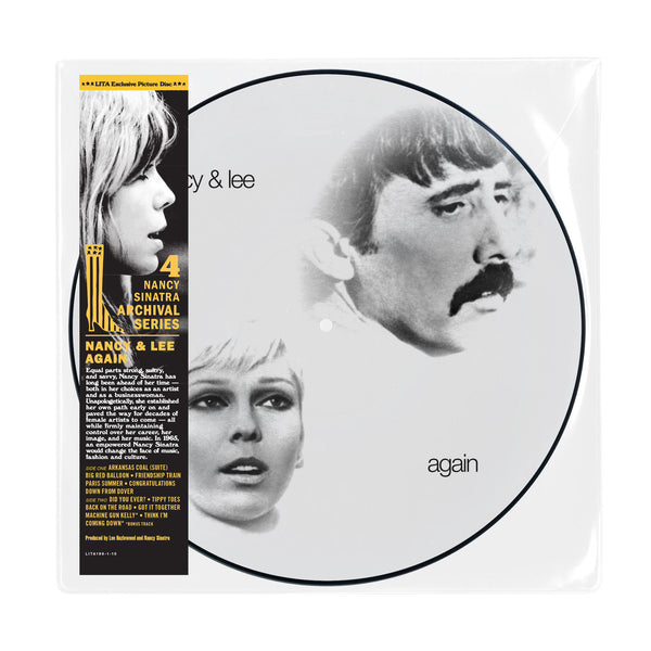 Nancy & Lee Again Limited Edition Picturedisc & Autographed Photo Print