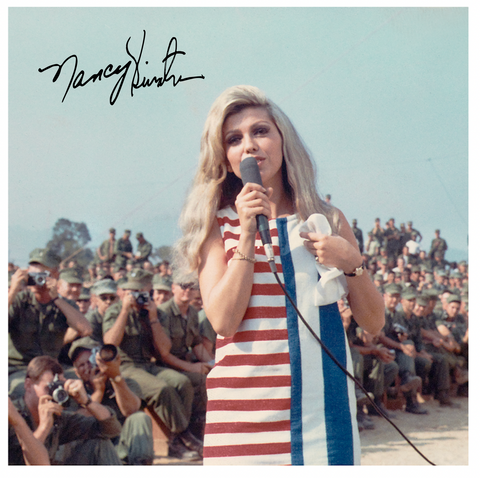 Limited Edition Autographed Nancy Sinatra For the Troops Print
